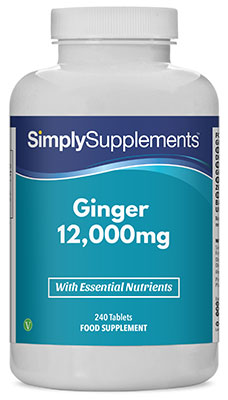 Ginger 12000mg (240 Tablets)