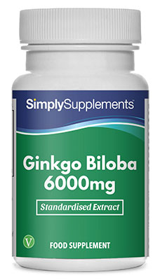 Ginkgo Biloba 6000mg (360 Tablets)