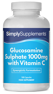 Glucosamine 1000mg Vitamin C Capsules (360 Capsules)