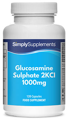 Glucosamine Sulphate 1000mg Capsules (120 Capsules)