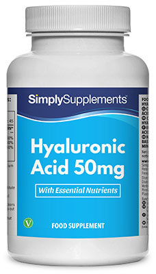 Hyaluronic Acid 50mg (180 Capsules)