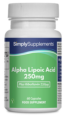 Alpha Lipoic Acid 250mg (60 Capsules)