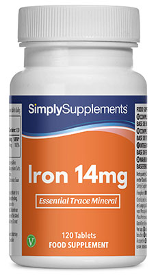 Iron 14mg (120 Tablets)