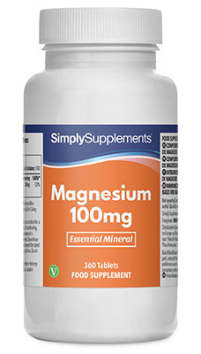 Magnesium 100mg (360 Tablets)