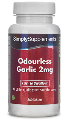 Odourless Garlic 2mg (360 Tablets)