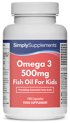 Omega 3 Kids 500mg (360 Capsules)