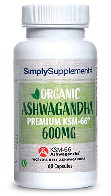 Organic Ashwagandha (60 Capsules)