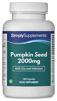 Pumpkin Seed 2000mg (180 Capsules)