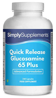 Quick Release Glucosamine 65 Plus (240 Capsules)