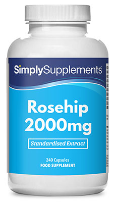 Rosehip 2000mg (240 Capsules)