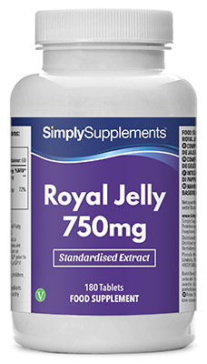 Royal Jelly 750mg (180 Tablets)