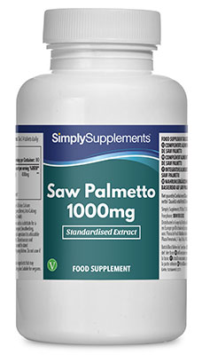 Saw Palmetto 1000mg (360 Tablets)