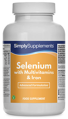 Selenium 220mcg Multivitamins Iron (120 Tablets)