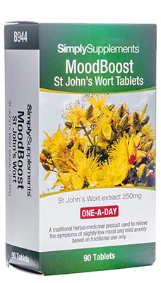 St Johns Wort Mood Boost (90 Tablets)