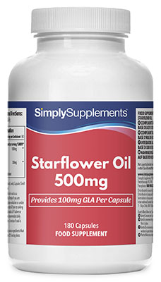 Starflower Oil 500mg (360 Capsules)
