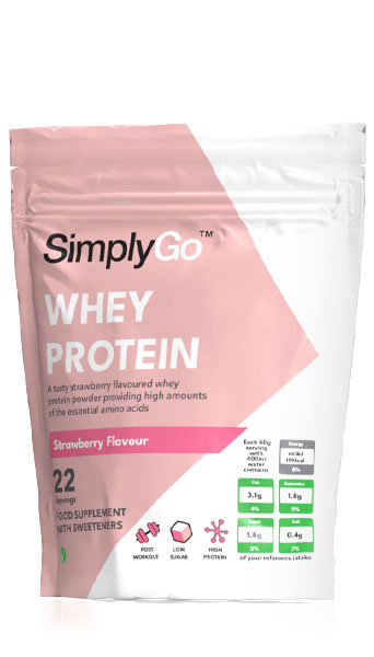 Strawberry Whey Protein Powder (900 G Protein Powder)