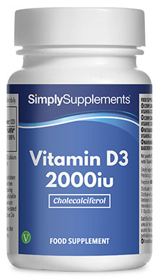 Vitamin D3 2000iu (120 Tablets)