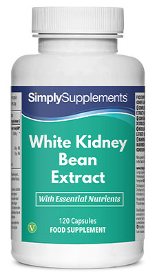 White Kidney Bean Extract 5000mg (120 Capsules)