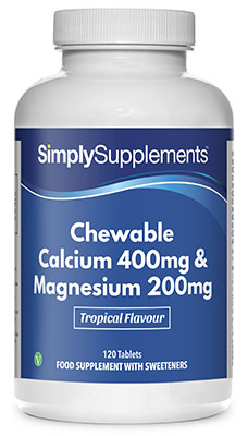 Chewable Calcium Magnesium (120 Tablets)