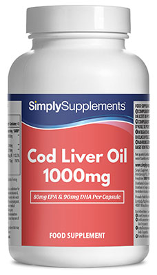 Cod Liver Oil 1000mg (360 Capsules)