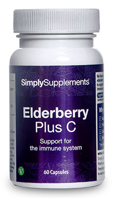 Elderberry Vitamin C (60 Capsules)