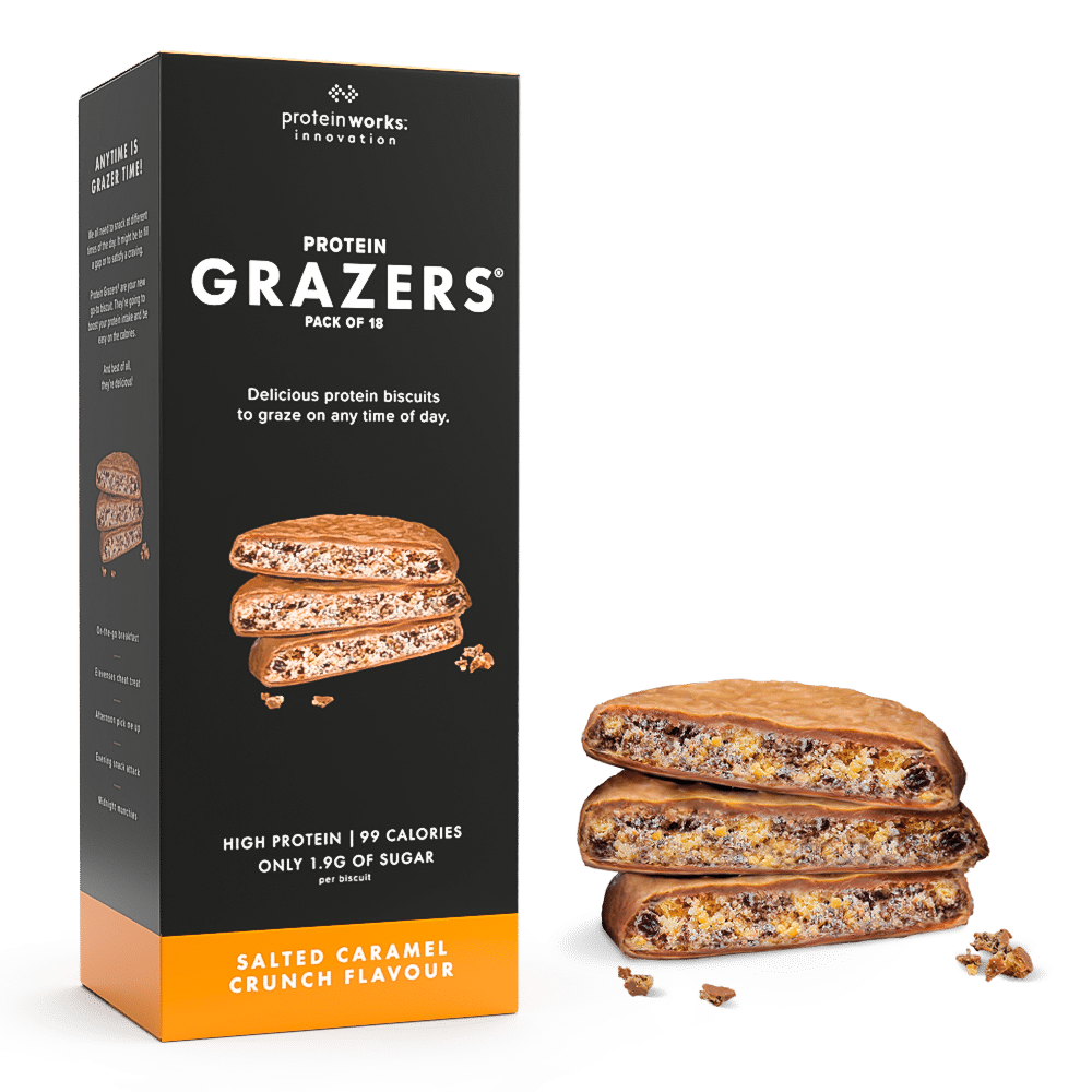 Protein Grazers - Salted Caramel Crunch - 9 Pack