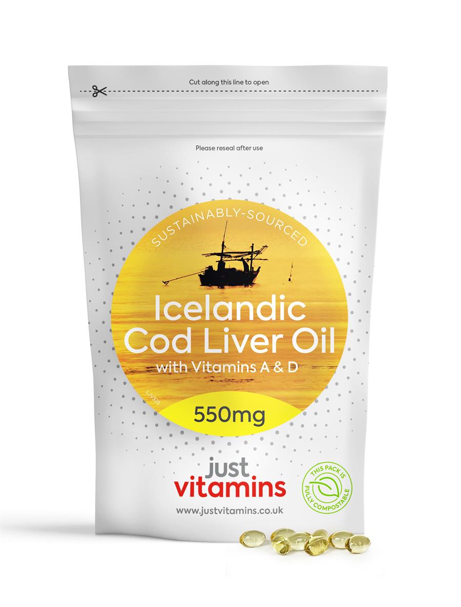 Cod Liver Oil 550mg