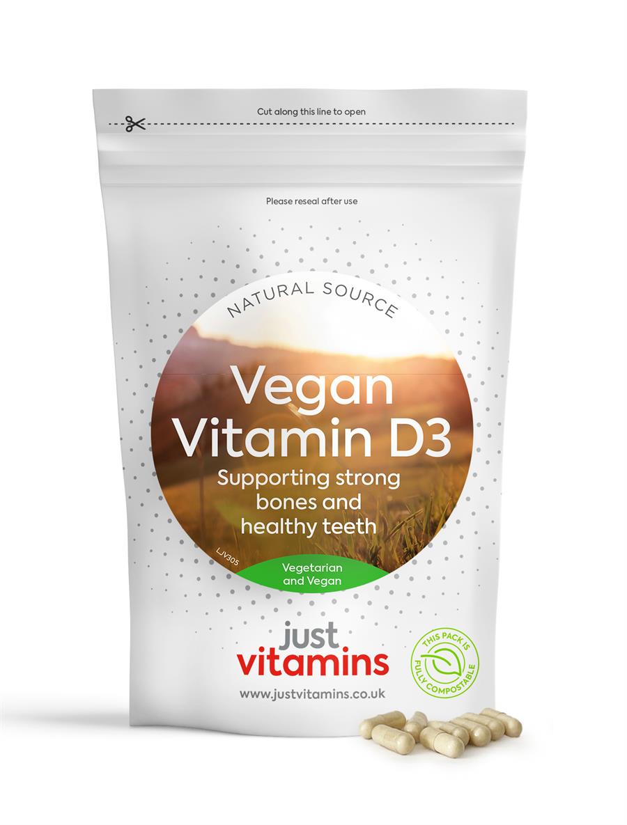High Strength Vegan Vitamin D3 1000iu
