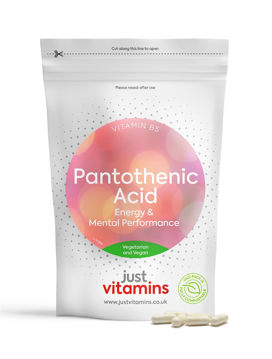 Pantothenic Acid Vitamin B5 550mg