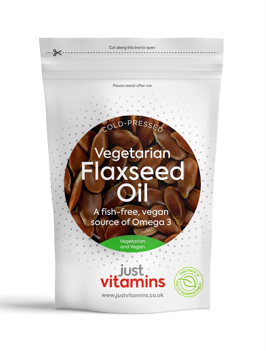 Vegetarian Flaxseed Oil 1000mg
