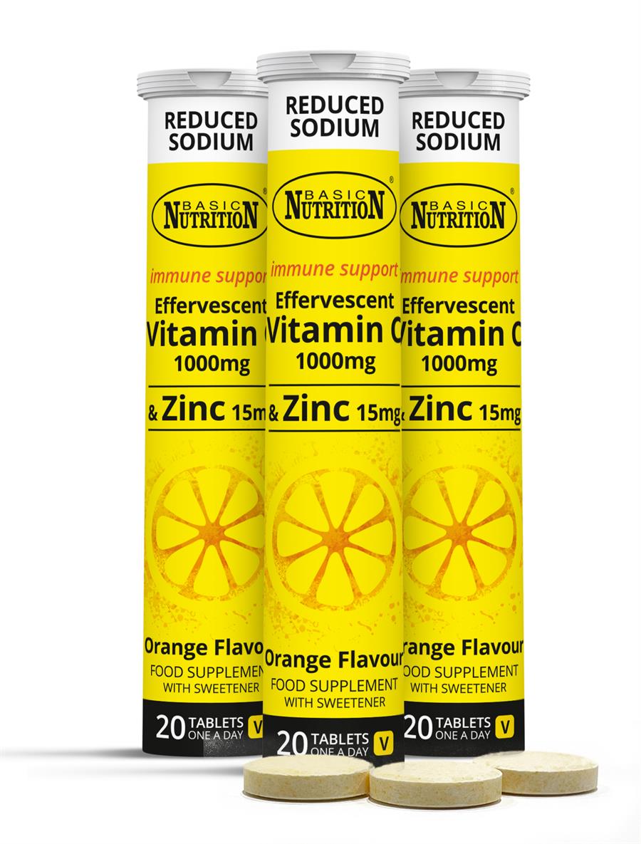 Vitamin C 1000mg Zinc Effervescent