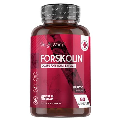 Pure Forskolin - 1000 Mg 60 Capsules  Extract Slimming Pills