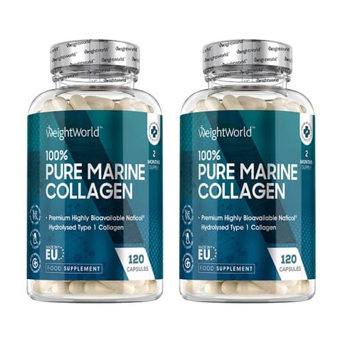 Pure Marine Collagen - High Potency Supplement - 1170mg- 2 Pack