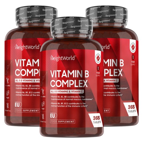 Vitamin B Complex - For Body Maintenance - Premium Supplement - 1095 Tablets