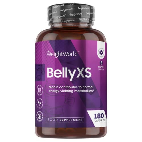 Belly Xs - 180 Natural Weight Management Capsules - Supplement To Compliment Your Workout - With Green TeaandApple Cider Vinegar