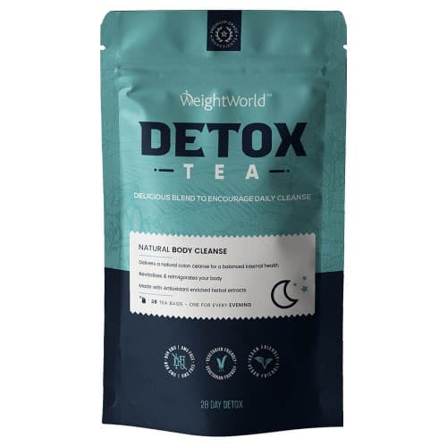 Detox Tea - 28 Day Weight Management Programme - Rich Source Of Energising VitaminsandMinerals -  Herbal Formula For A Gentle Cleanse
