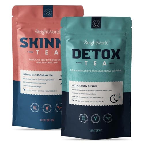 Detox Tea Combo - 28 Day Detox TeaandSkinny Tea - Perfect Detox Drinks Combo
