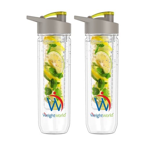 Fruit Infuser Bottle- Specially Designed To Create Vitamin Rich Water - Buy 2 Save 10%.