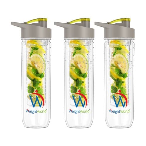 Fruit Infuser Bottle- Specially Designed To Create Vitamin Rich Water - Buy 3 Save 15%.
