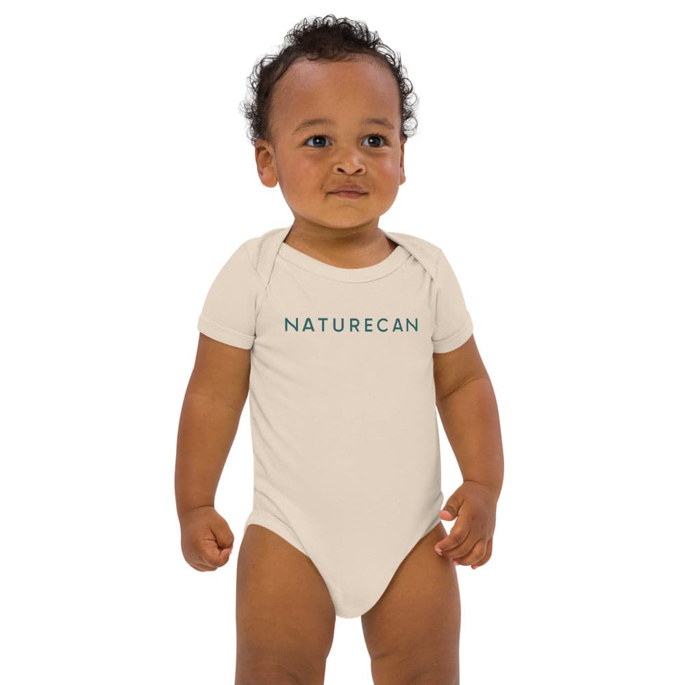 Organic Cotton Baby Bodysuit - Organic Natural / 12-18m