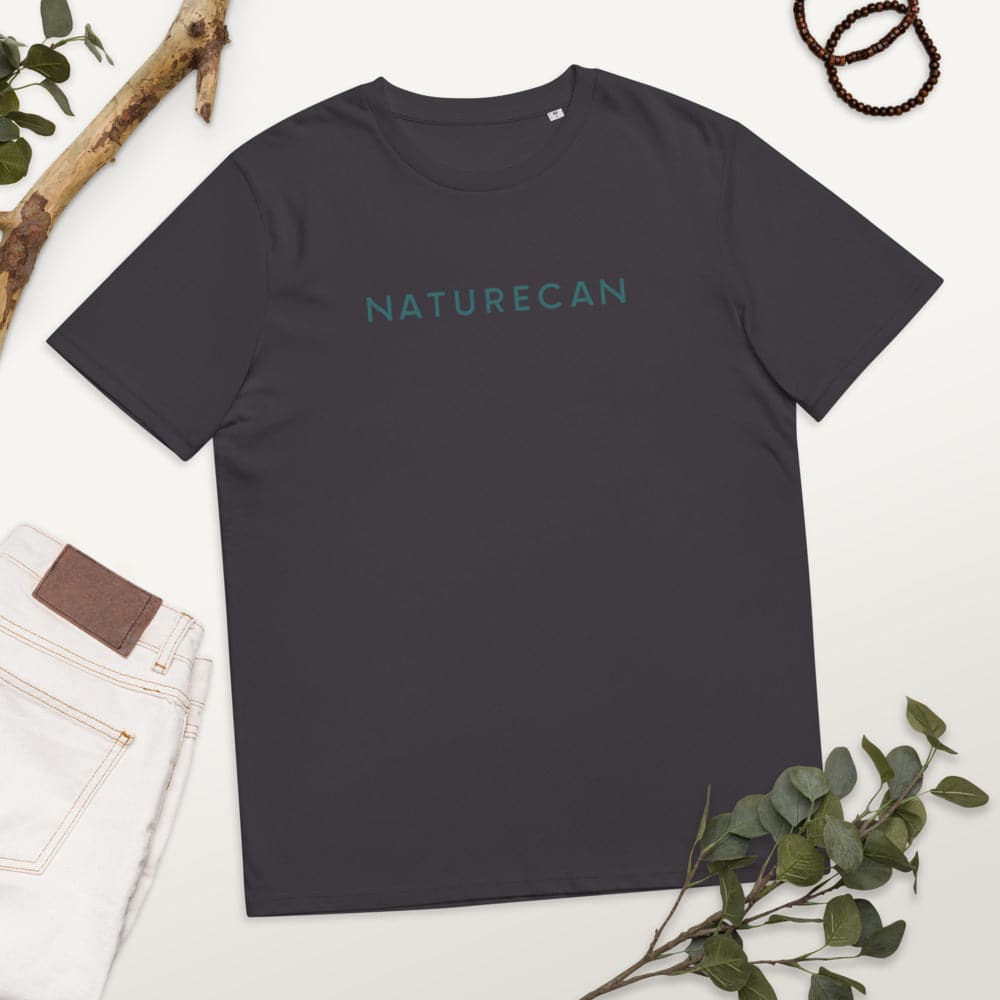 Unisex Organic Cotton T-shirt - Anthracite / 2xl