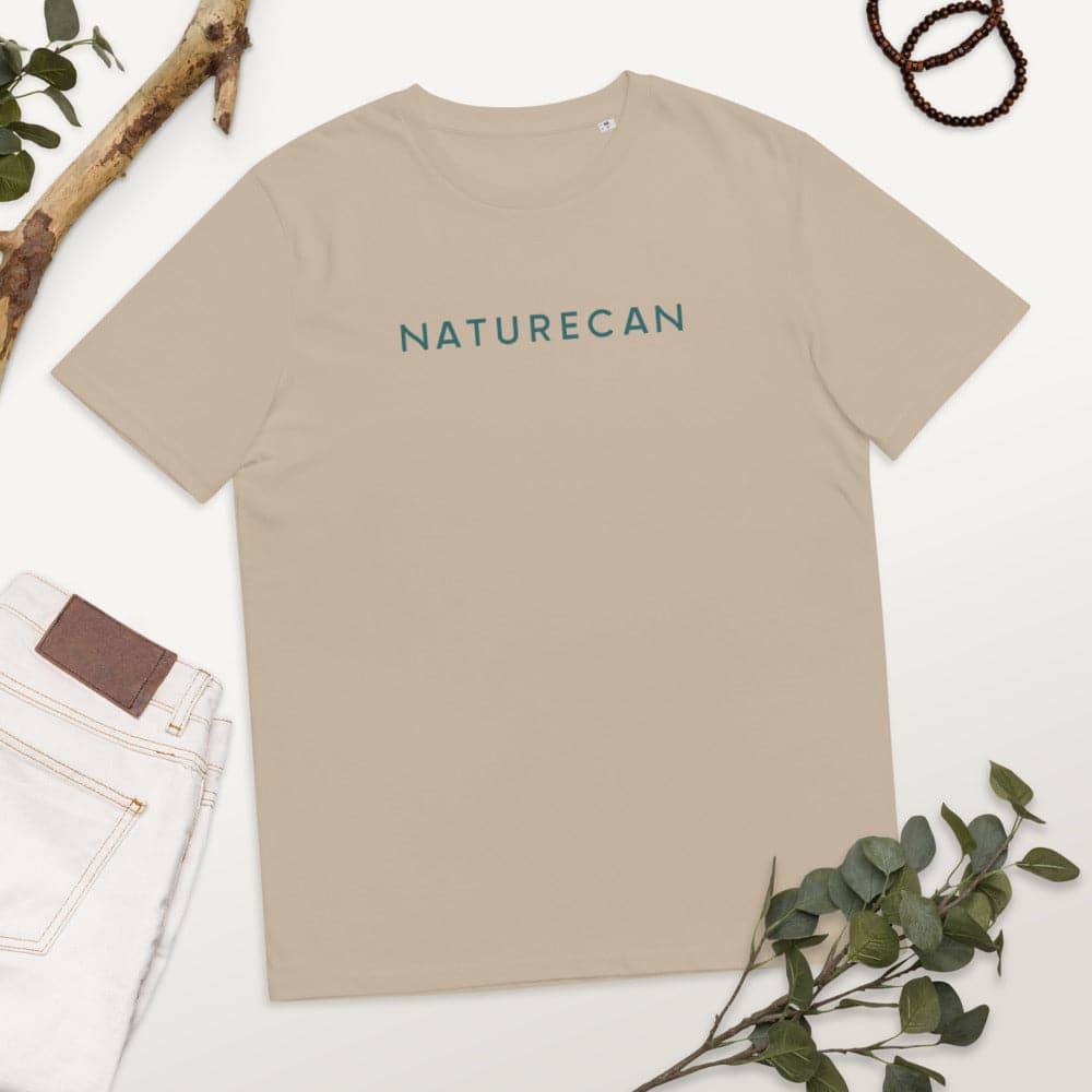Unisex Organic Cotton T-shirt - Desert Dust / L