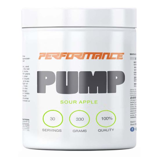 Performance Pump Pre Workout - 30 Servings