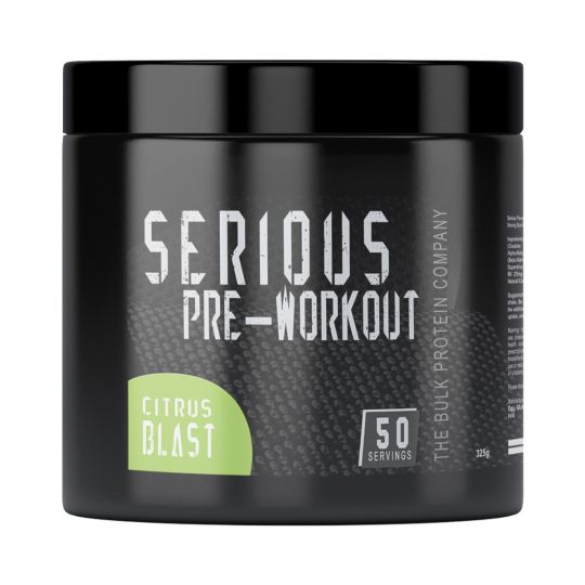 The Bulk Protein Company - Serious Pre-workout - 50 Servings