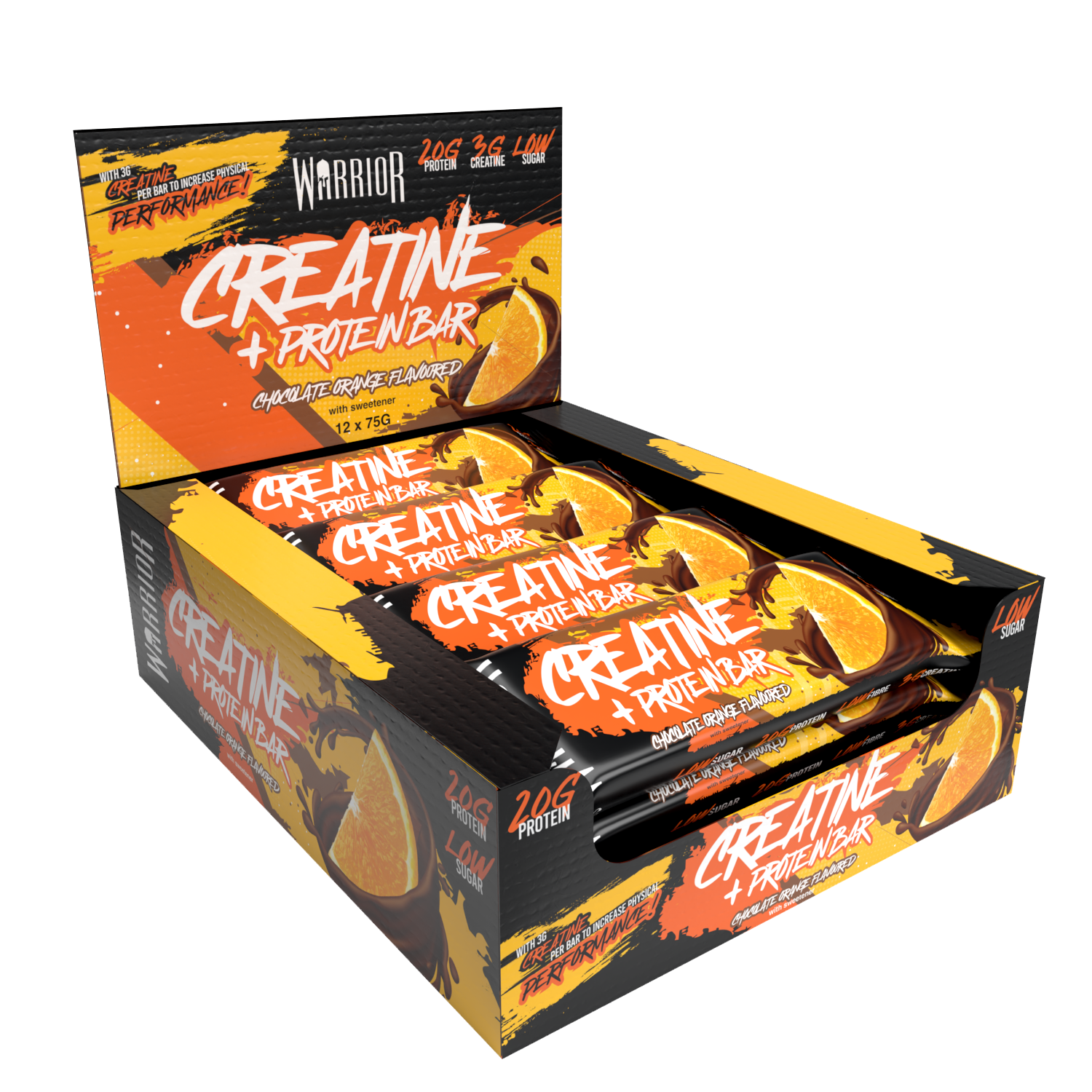 Warrior Creatine Bar - 12 Bars