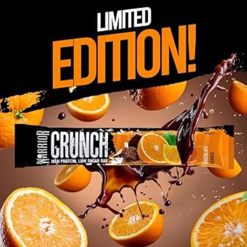 Warrior Crunch - 12 Bars  - Chocolate Orange