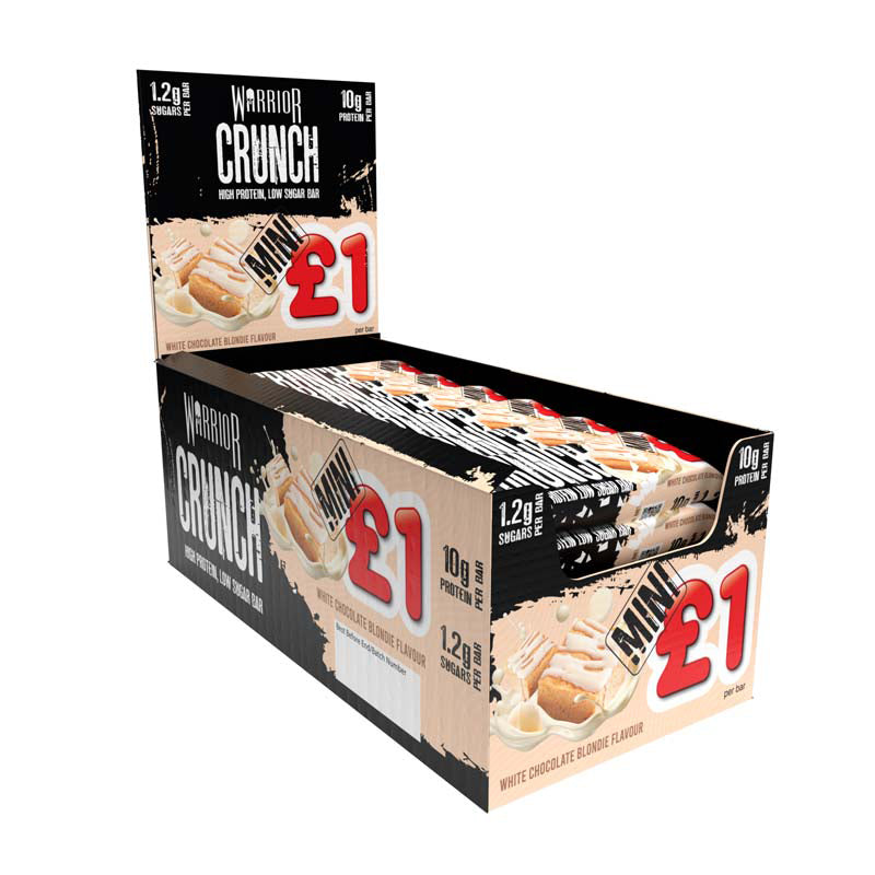 Warrior Crunch Mini Protein Bars 24 X 32g Bars