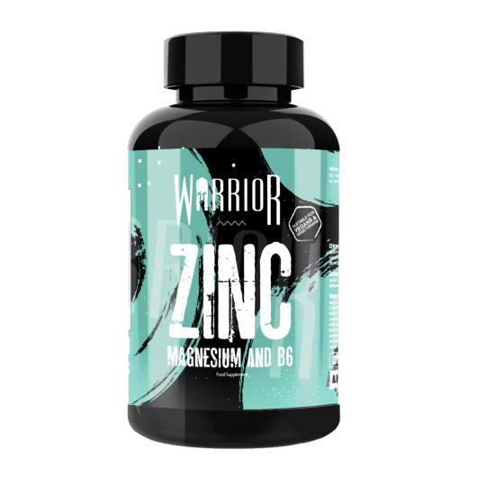 Warrior Zinc Magnesium And B6 - 60 Tabs