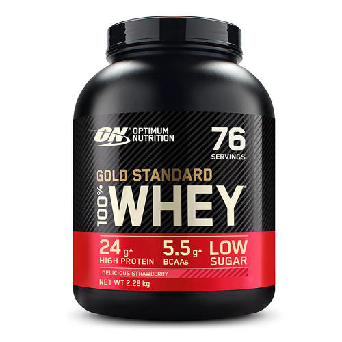 Gold Standard 100% Whey Protein Supplement 2.27 Kg (76 Shakes)